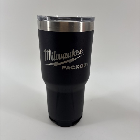 Milwaukee Other - Milwaukee 48-22-8393B PACKOUT 30oz Tumbler BLACK, All-Day Hot & Cold Retention